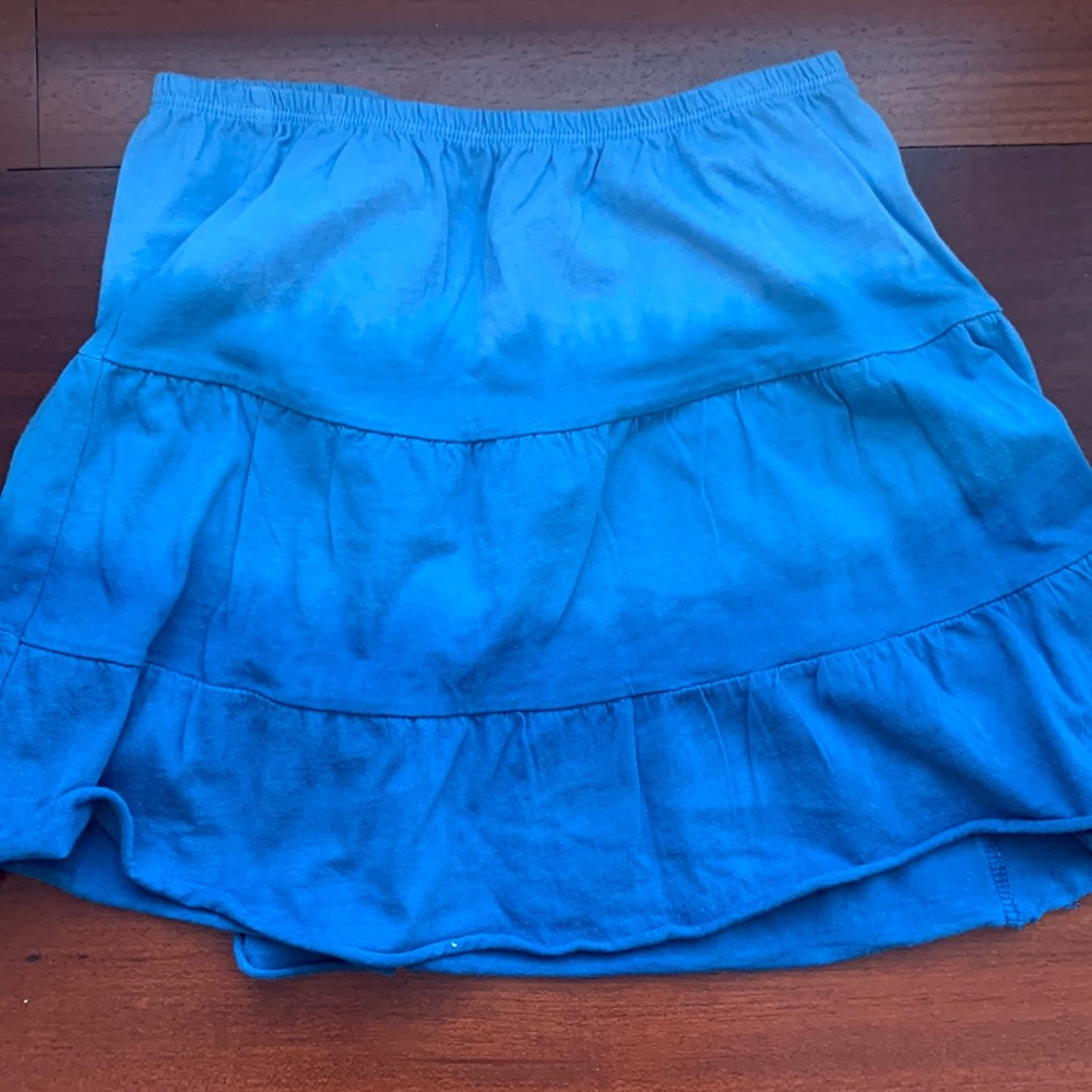 🌺 NWT Ombré Cotton Skirt Sz L 10/12